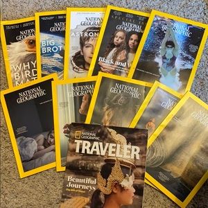 10 2018 National Geographic Issues + traveler
